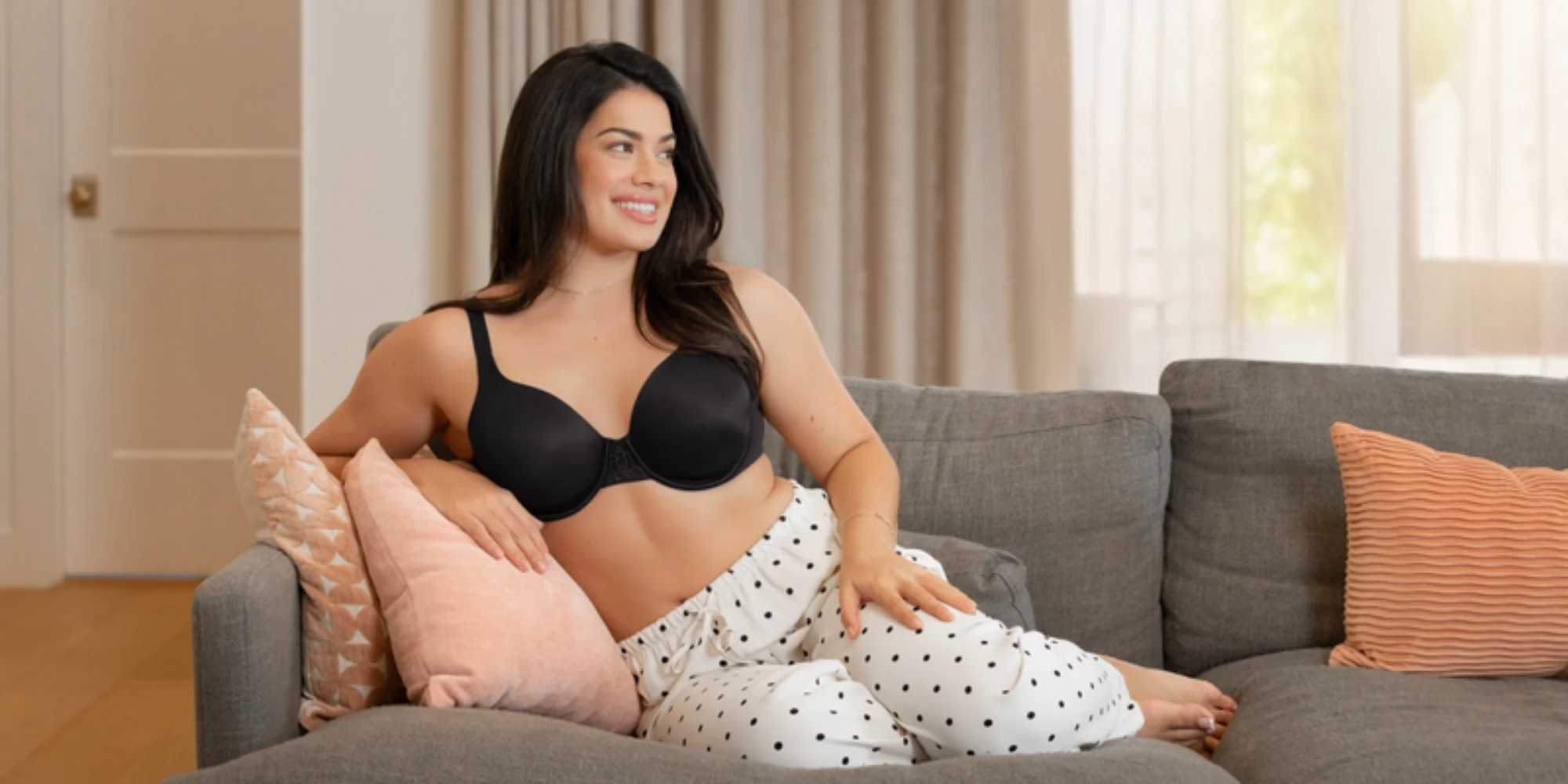 beauty back underwire smoothing bra