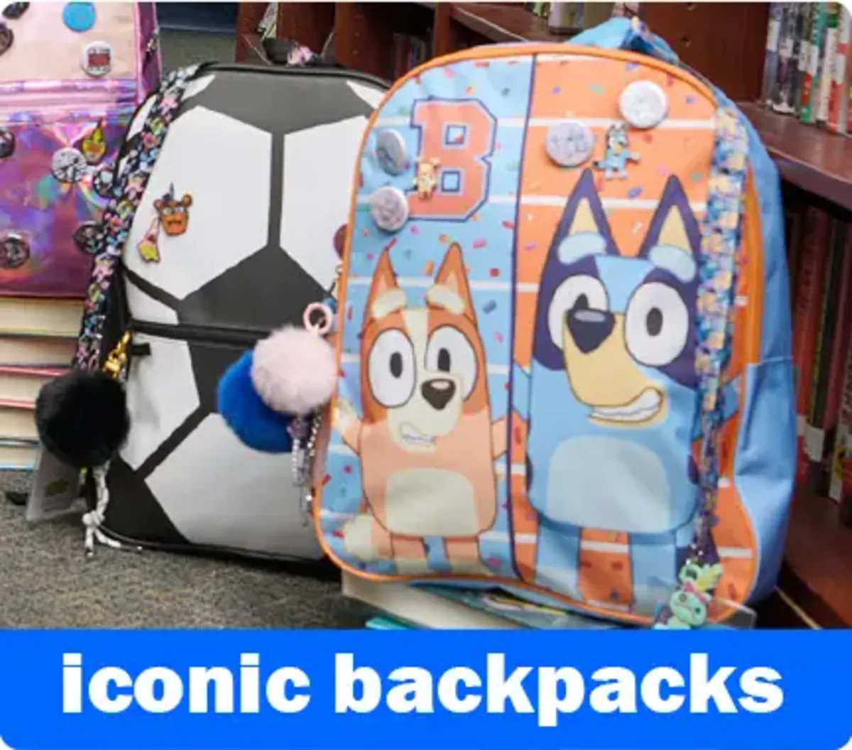 Iconic backpacks
