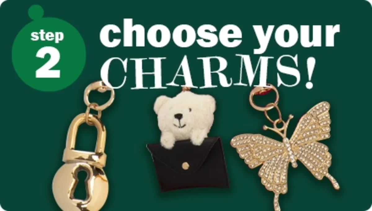 Step 2. Choose your charms!