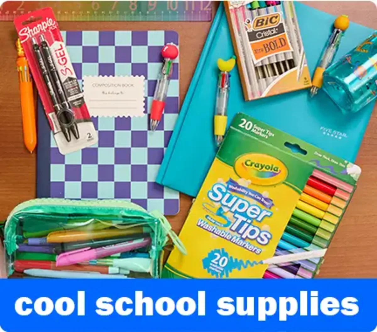 Cool school supplies