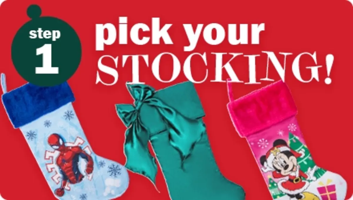 Step 1. Pick your stocking!