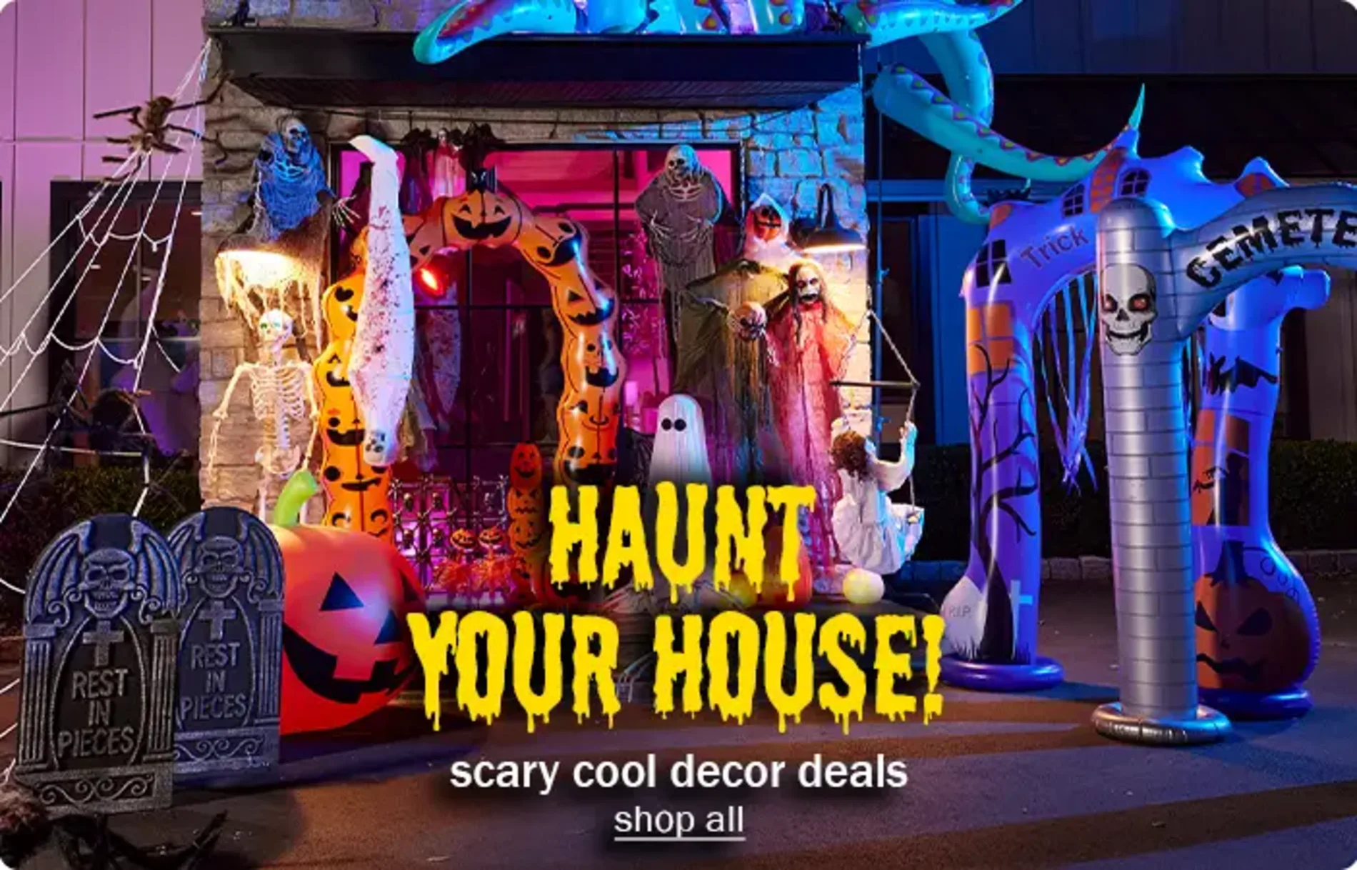 Haunt Your House! Scary Cool Decor Deals. Shop All