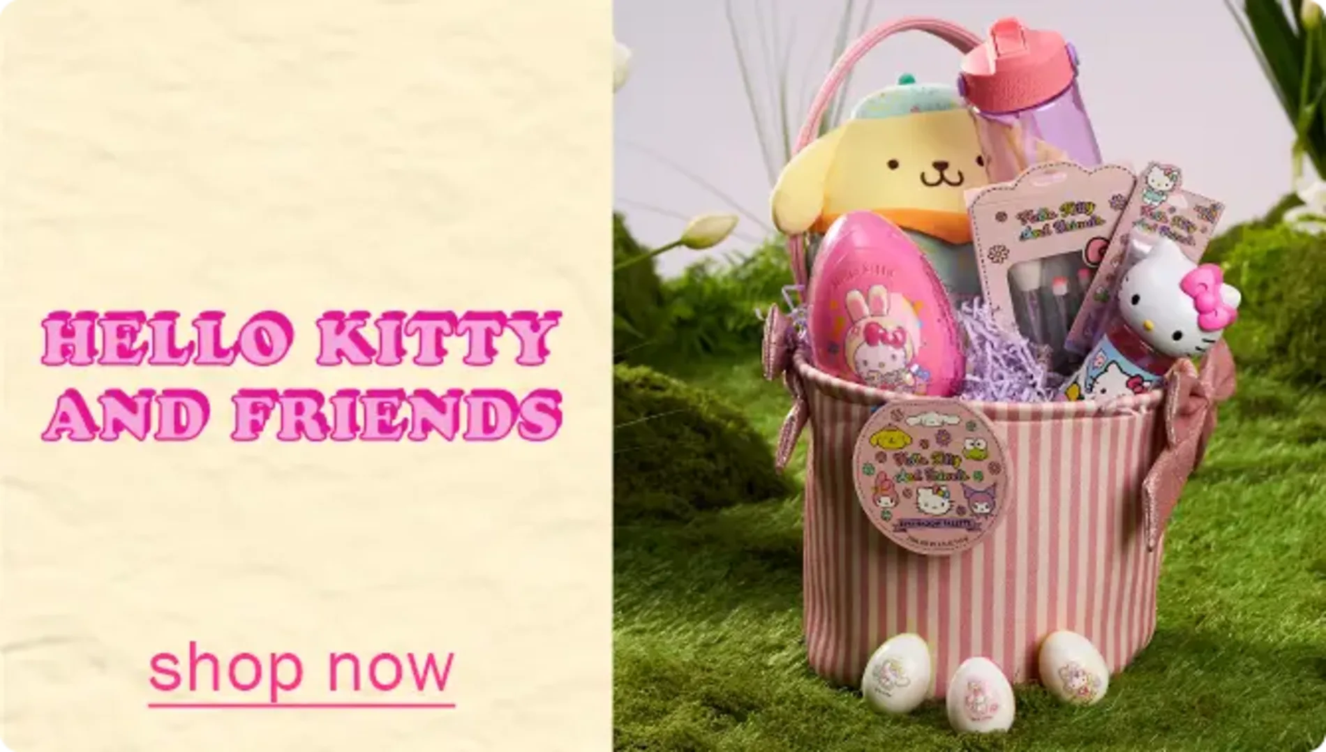 Hello Kitty and Friends Basket. Shop Now,