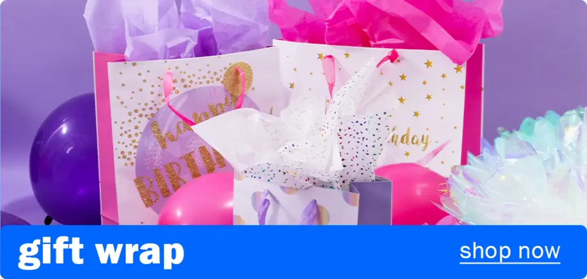Gift Wrap. Shop Now.