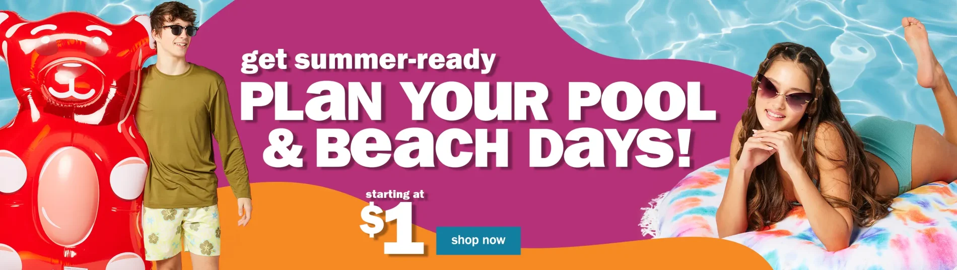 Get Summer-Ready. Plan Your Pool & Beach Days! Starting at $1. Shop Now.