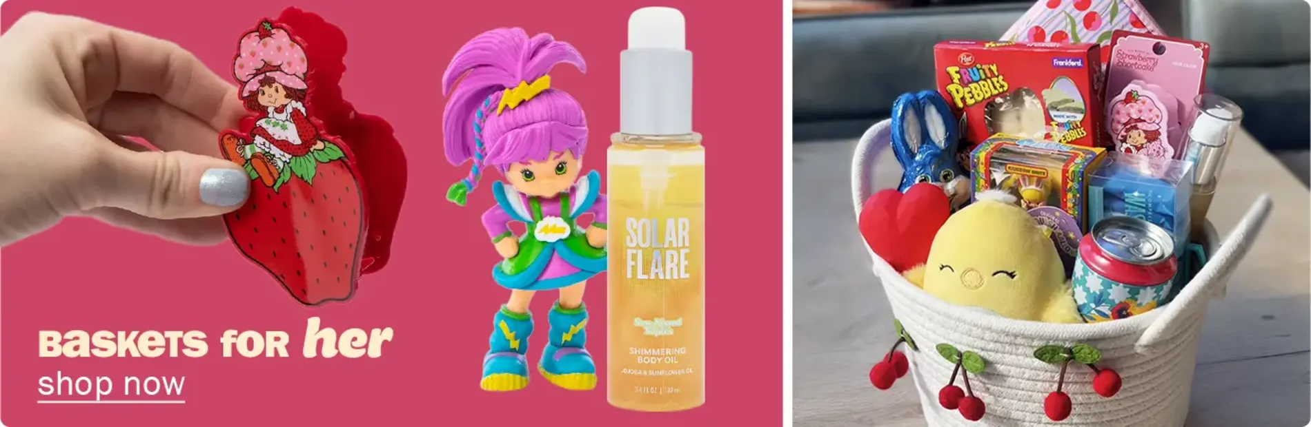 Baskets for Her. Shop Now.