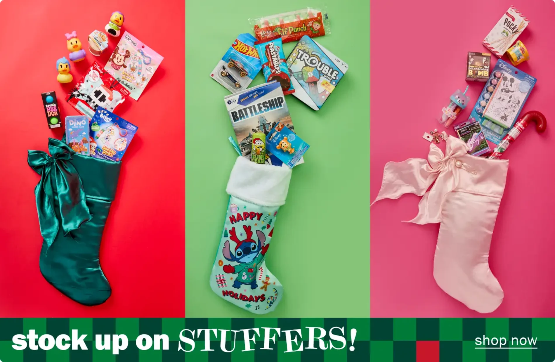 Stock up on STUFFERS! Shop now