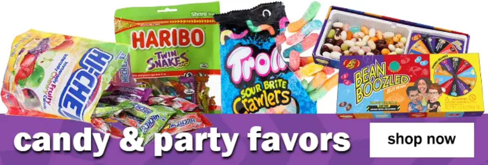 Candy & Party Favors. Shop Now.