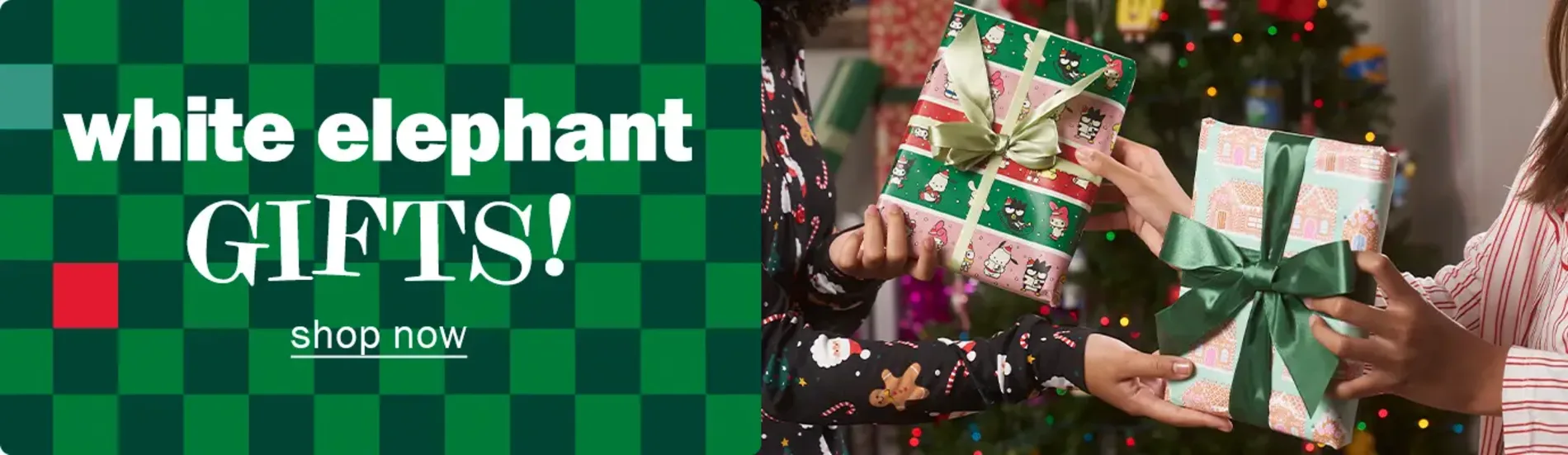 White elephant gifts! Shop now.