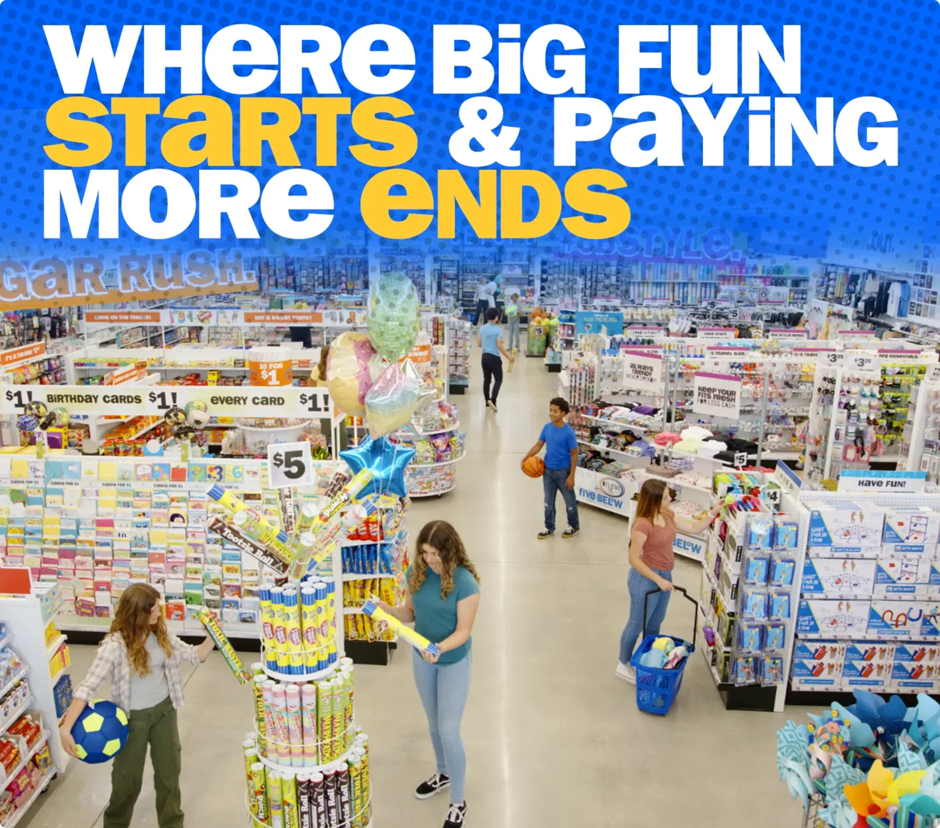 Where big fun starts and paying more ends