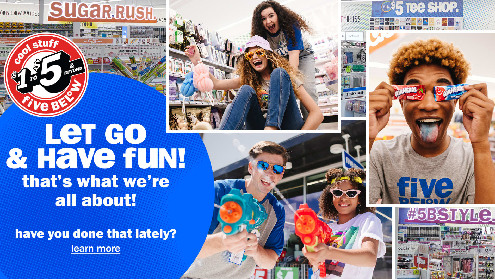 Let Go & Have Fun! that's what we're all about! have you done that lately? learn more