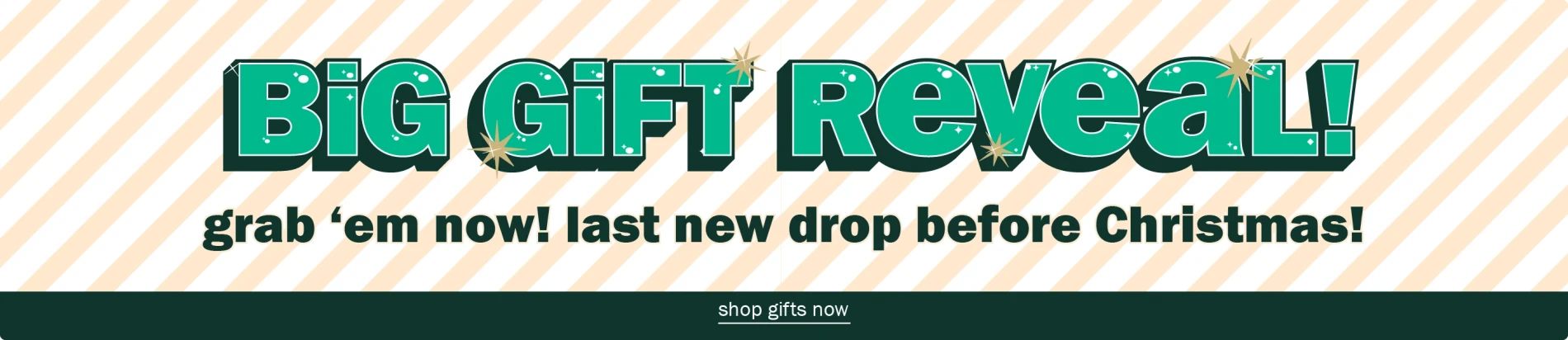 Big Gift Reveal! grab 'em now! last new drop before Christmas!