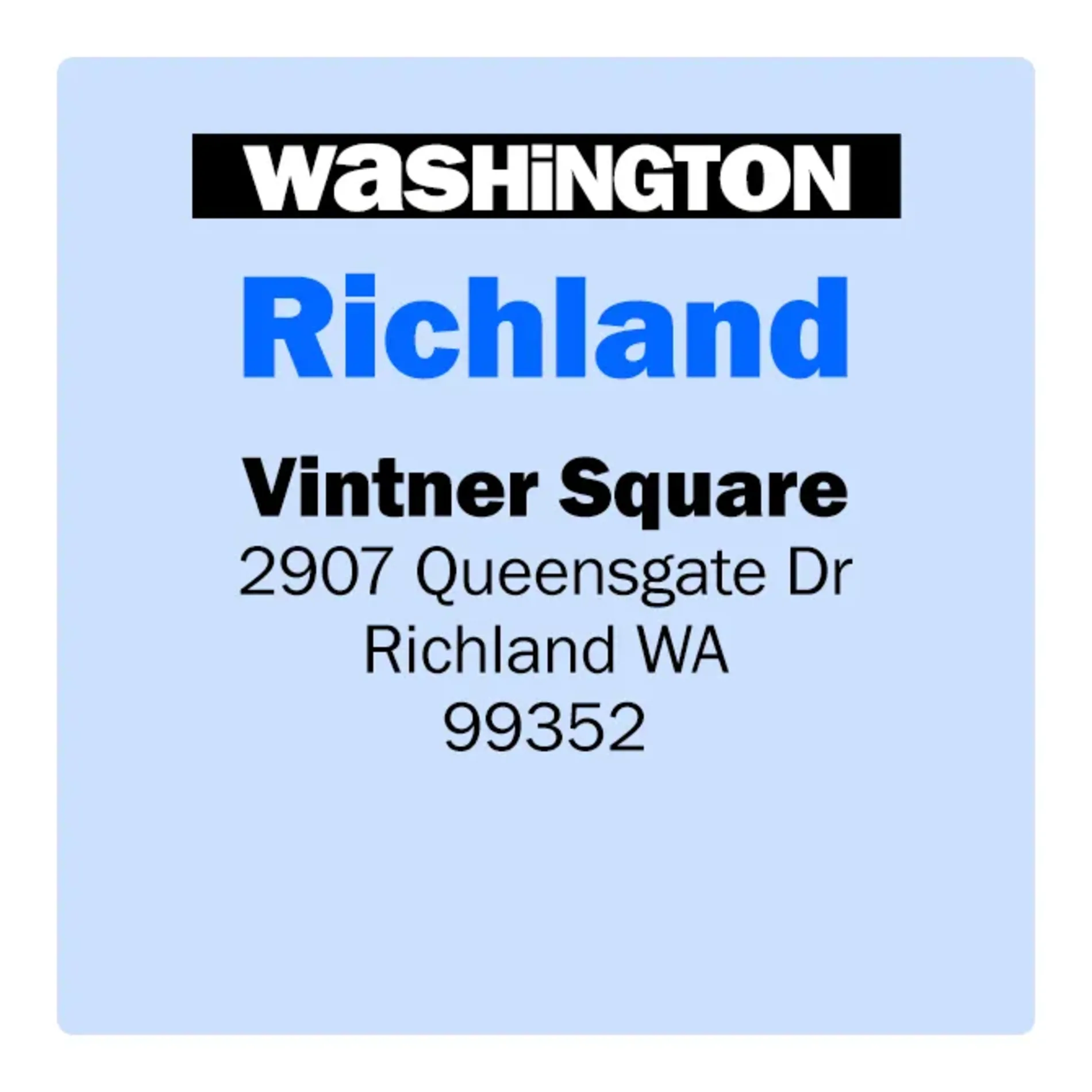 Washington | Richland