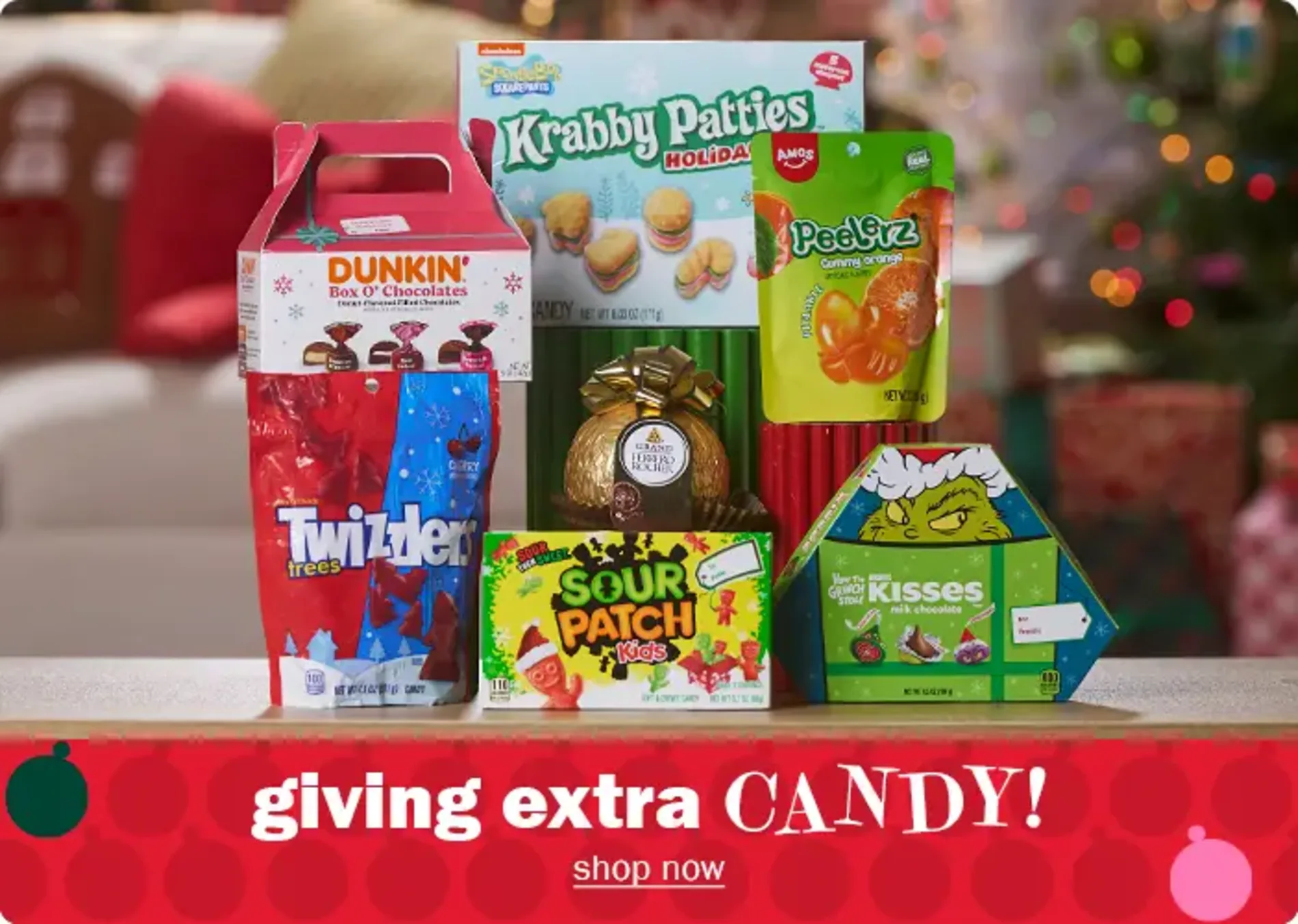 Giving extra CANDY! Shop now