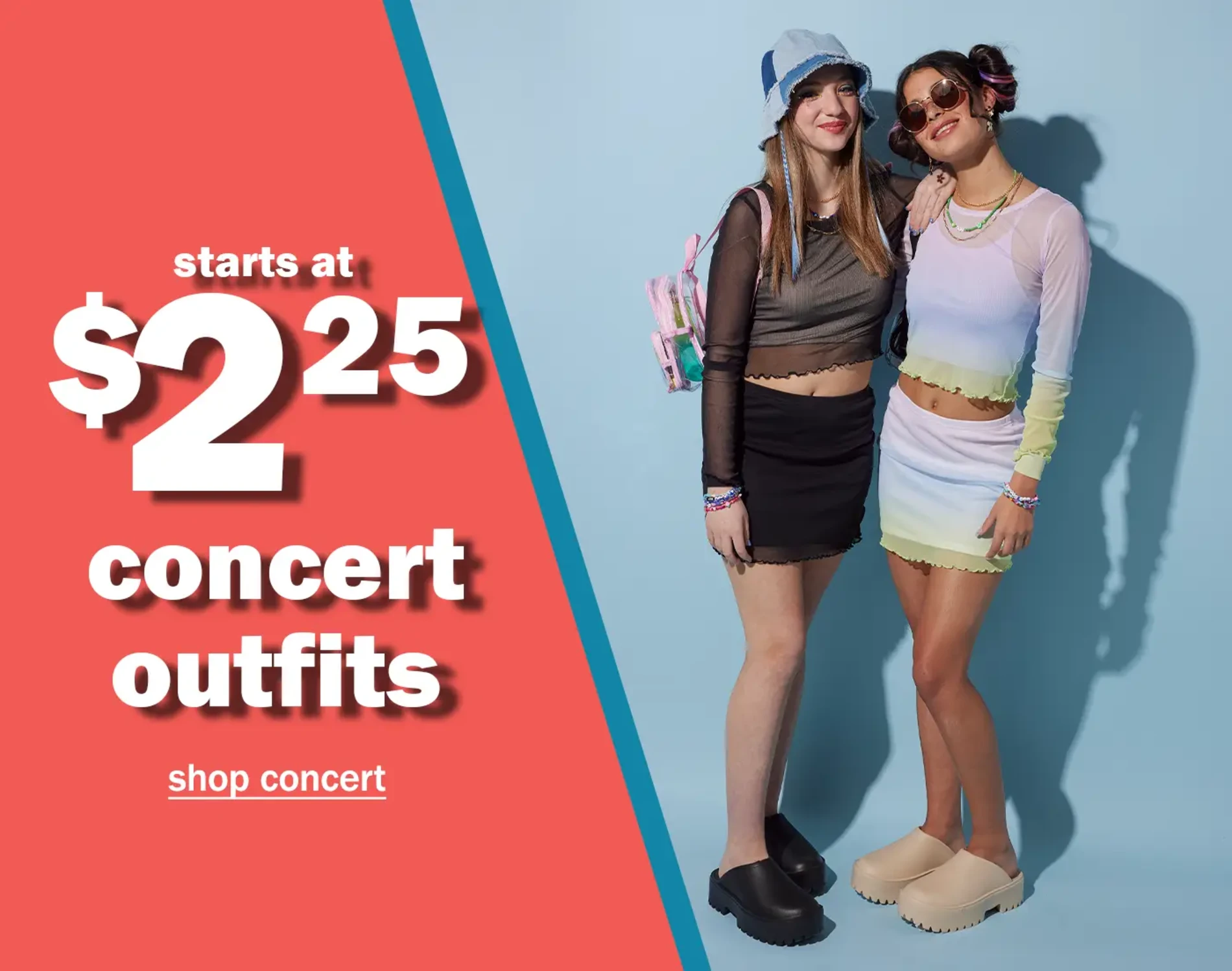 Starts at $2.25 Concert Outfits Shop Concert