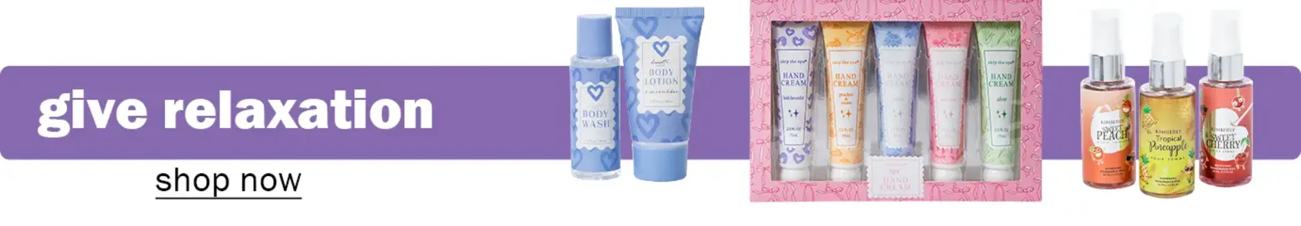 Give relaxation with beauty and skincare gifts! Shop Now