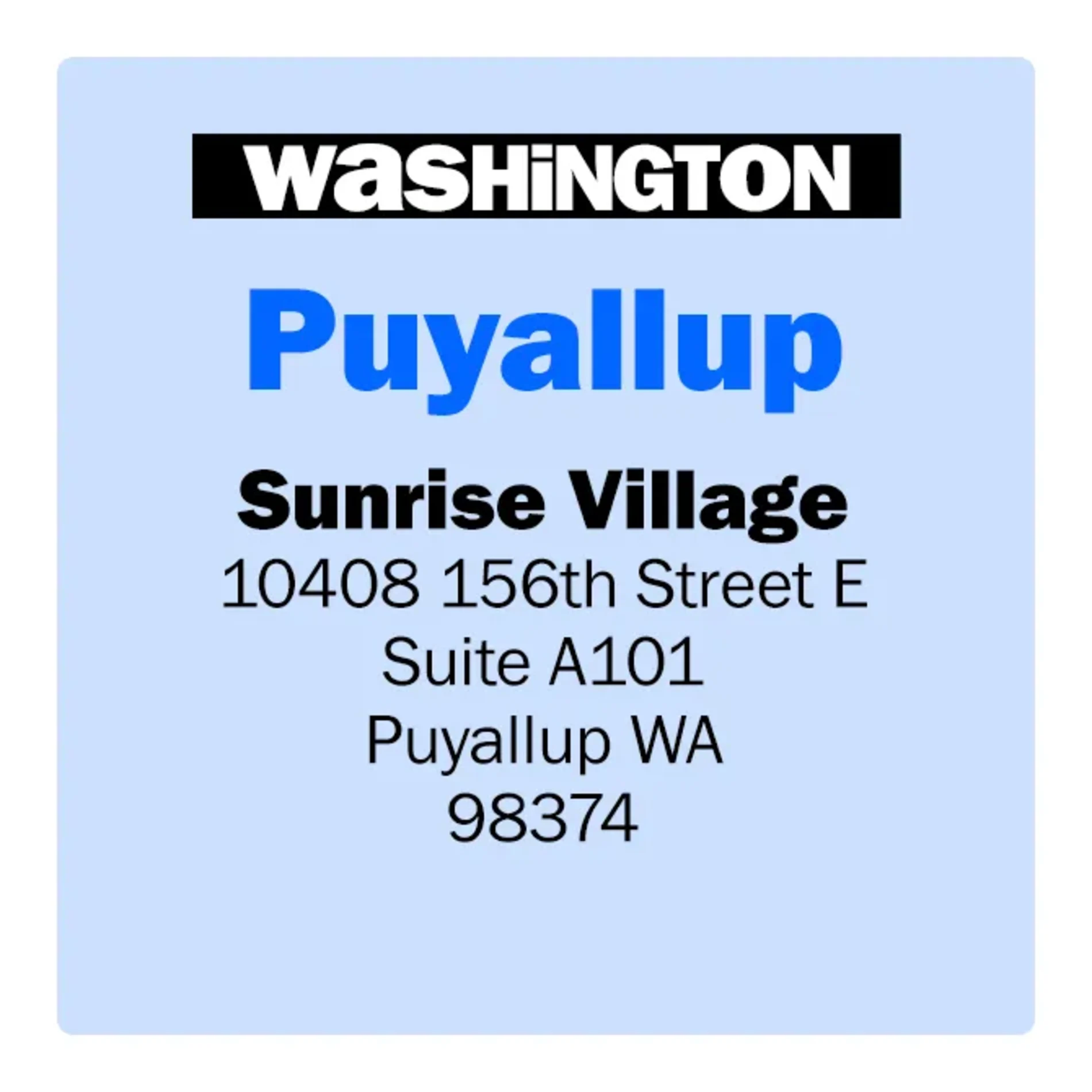 Washington | Puyallup
