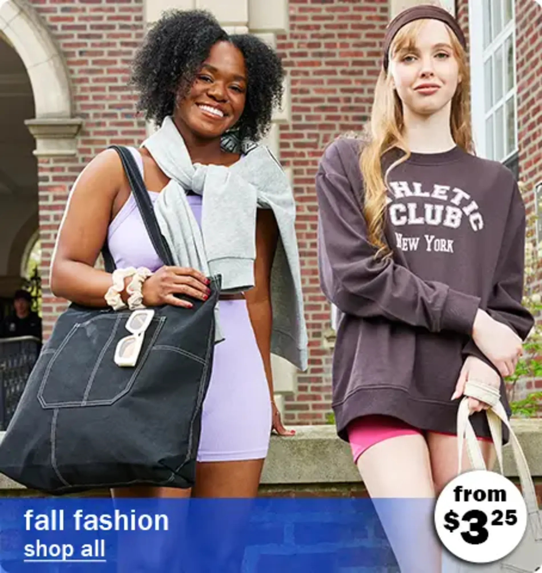 Fall Fashion. Shop All. $3.25