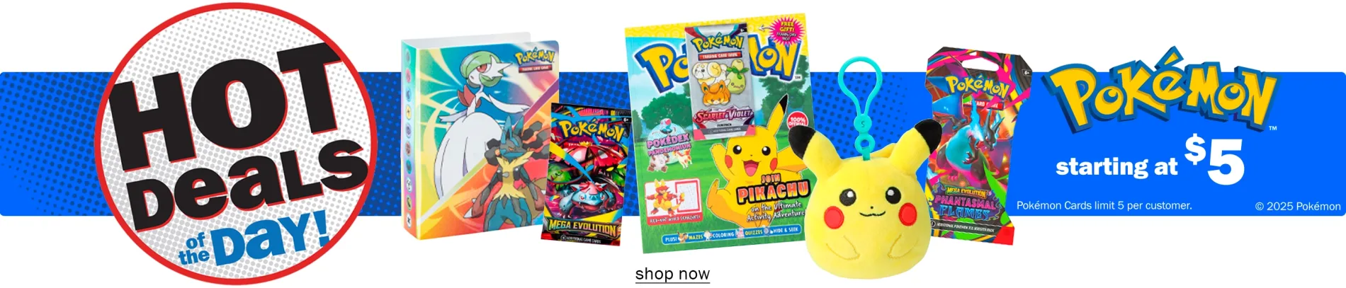 Hot Deals of the Day! Pokemon. Starting at $5. Shop now.