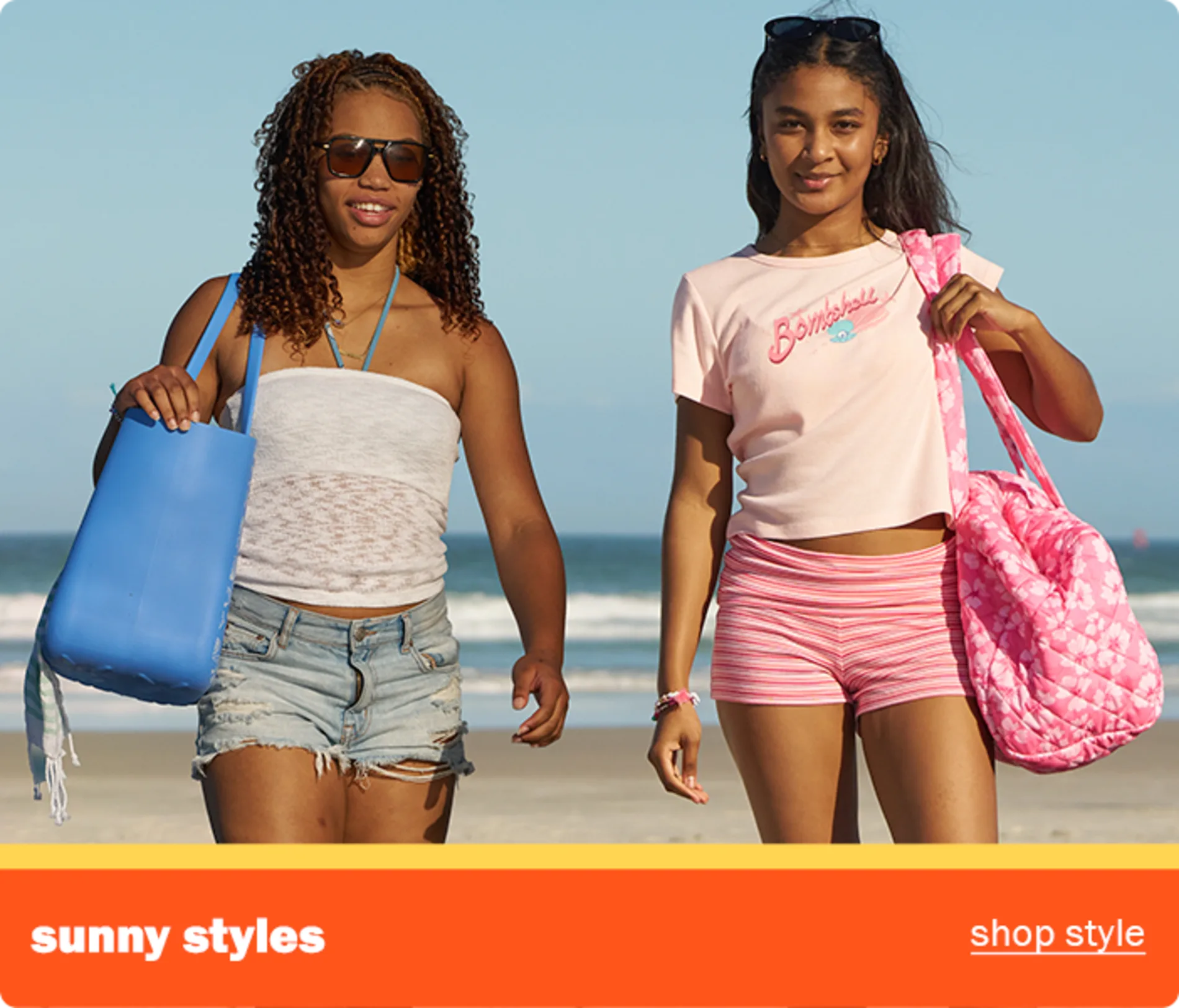 Sunny styles. Shop style.