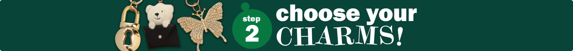 Step 2. Choose your charms!