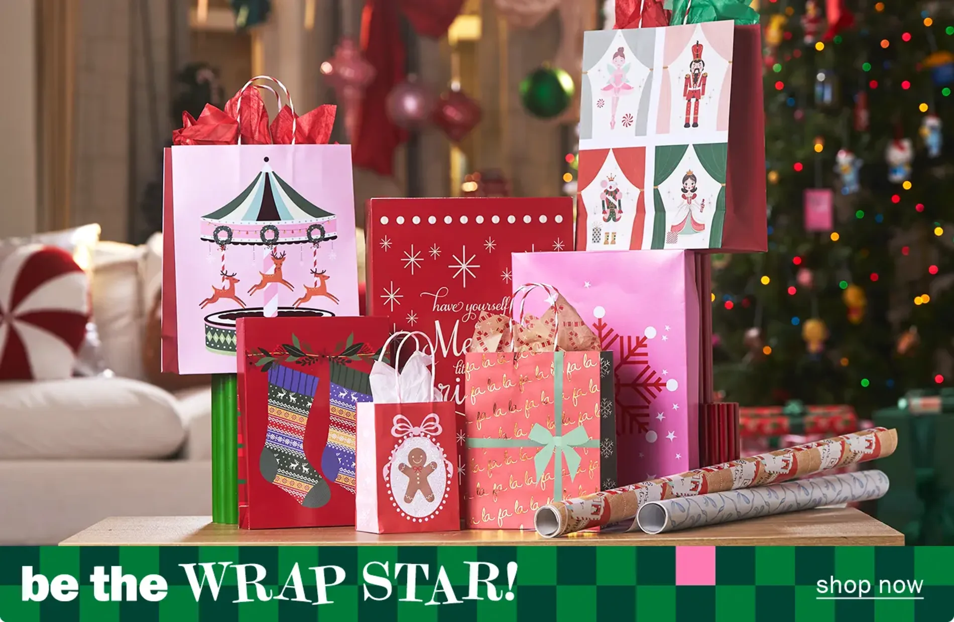 Be the WRAP STAR! Shop now