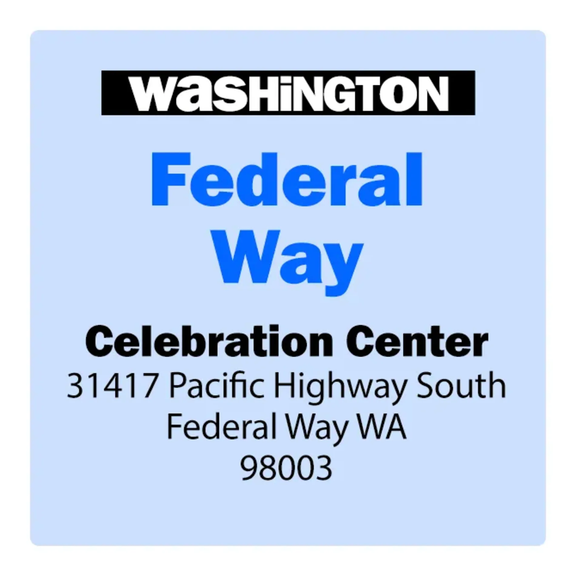 Washington | Federal Way