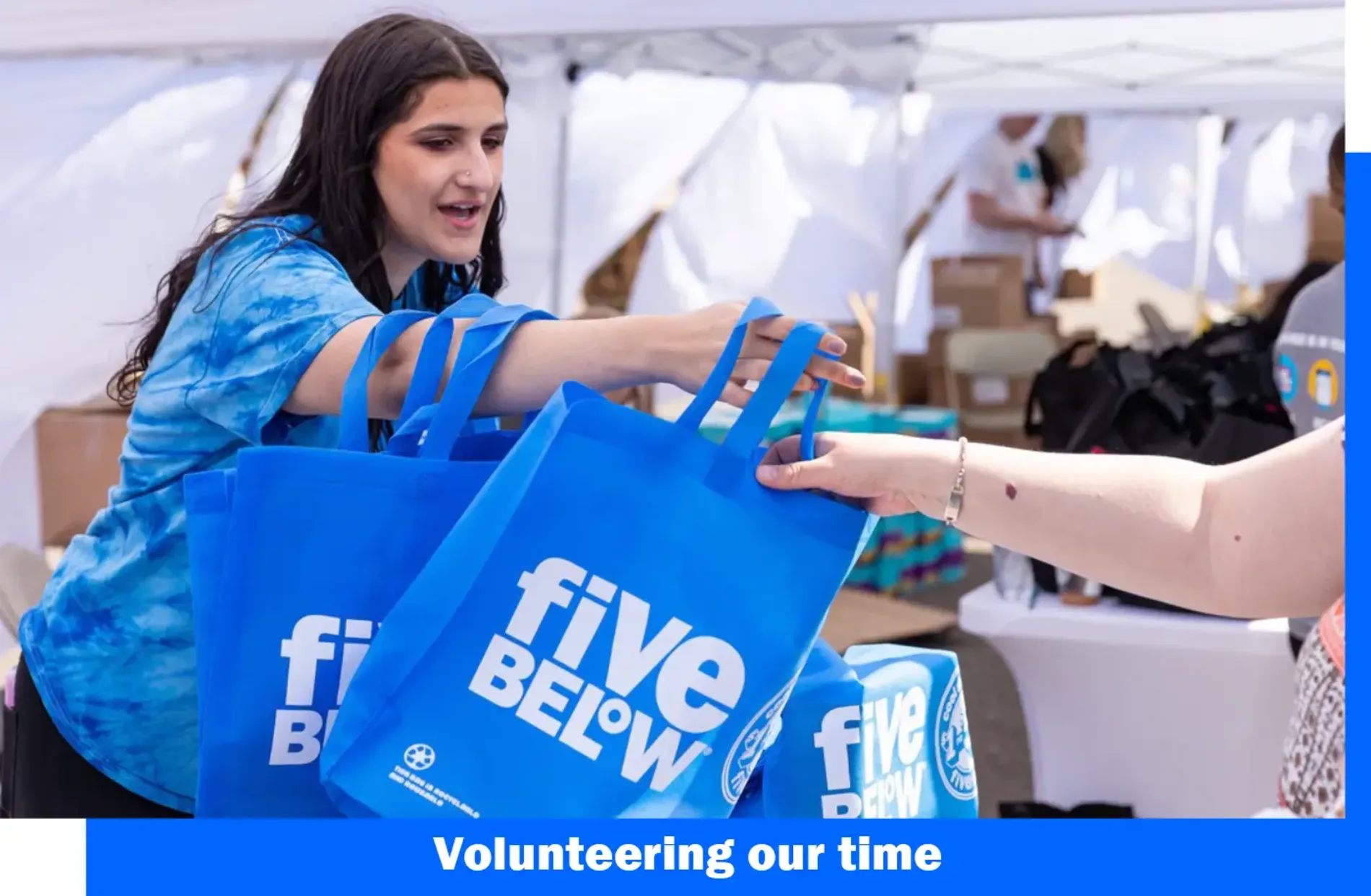 Volunteering our time