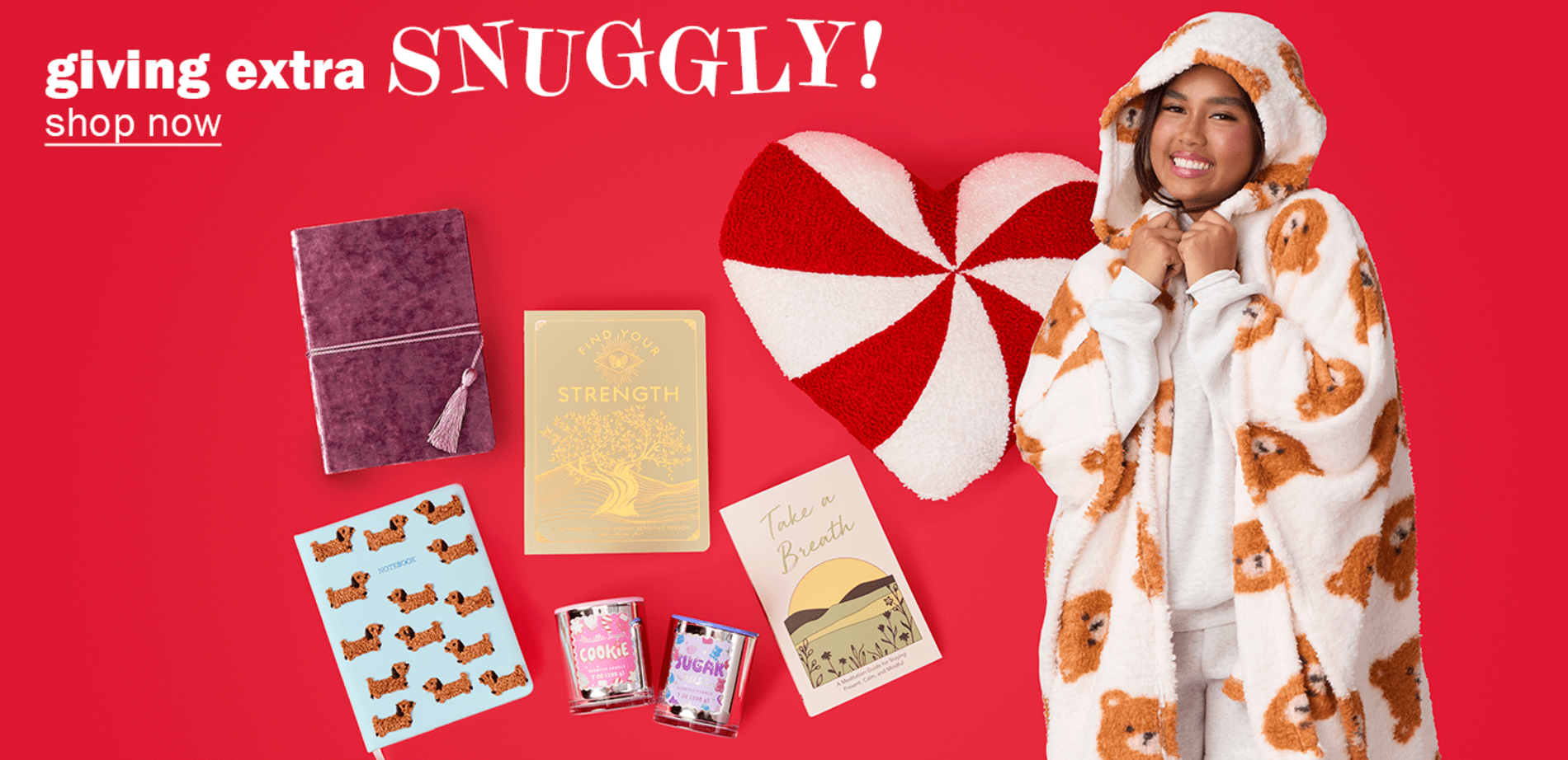 Giving extra snuggly!