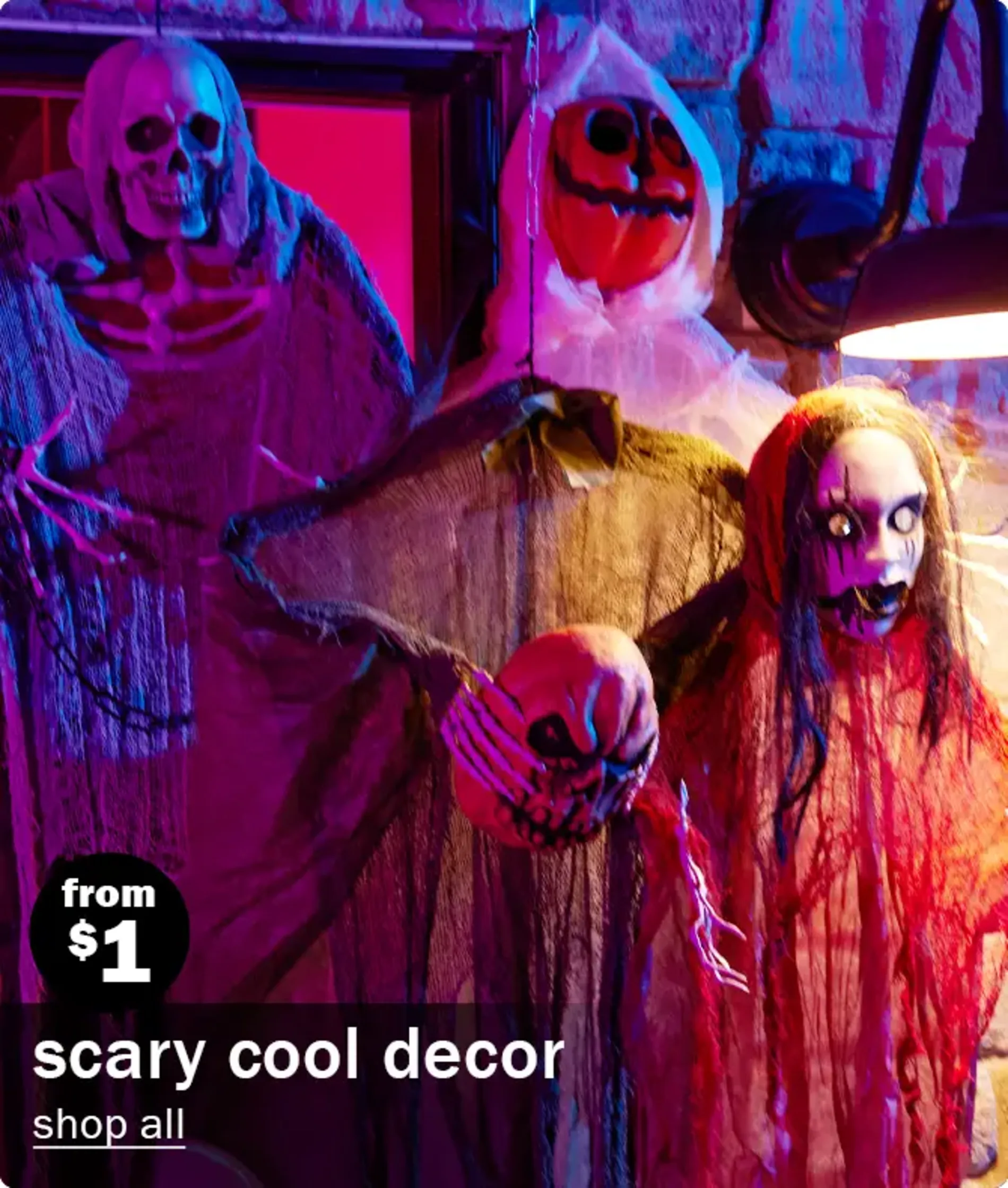 From $1. Scary Cool Decor. Shop All