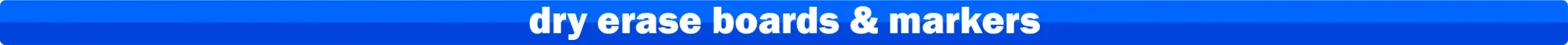 Dry erase boards and markers