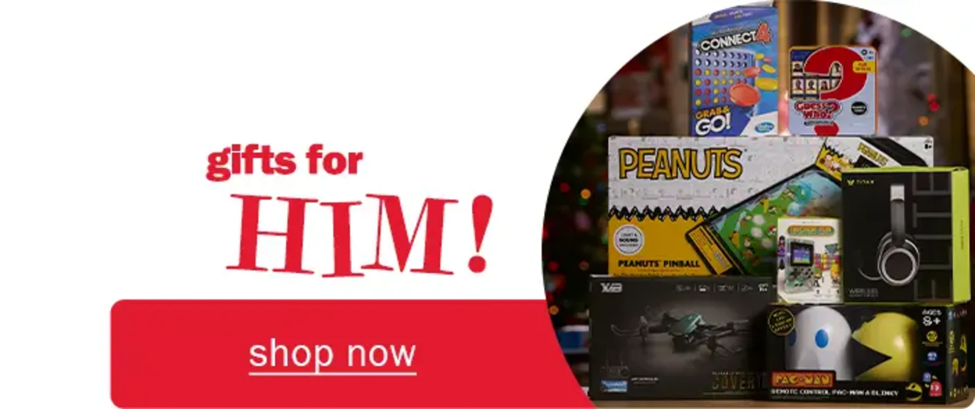 Gifts for Him! Shop now