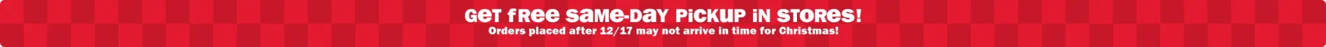 Get free same day pick-up in stores. Orders placed after 12/17 may not arrive in-time for Christmas.
