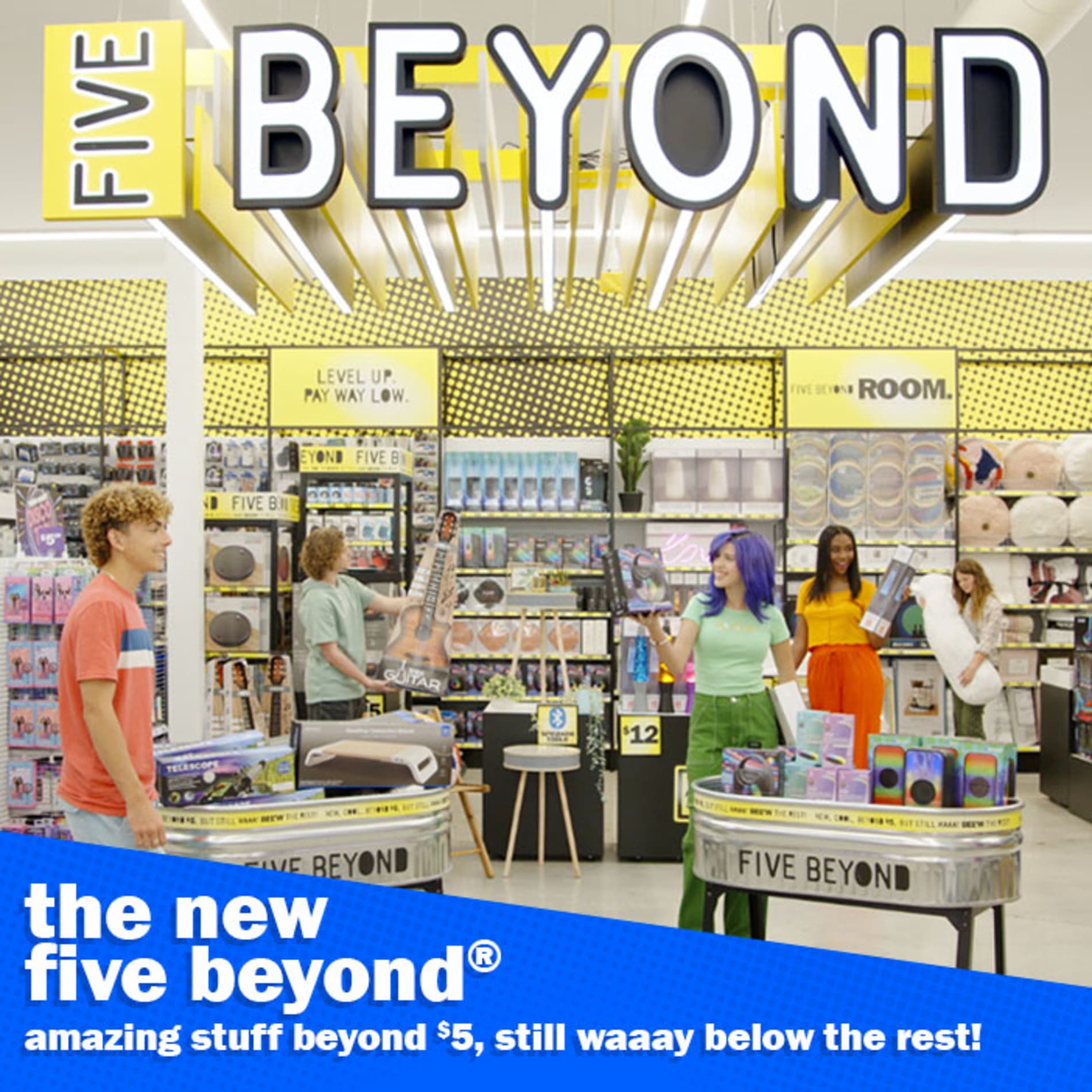 The new Five Beyond. amazing stuff beyond $5, still waaay below the rest!