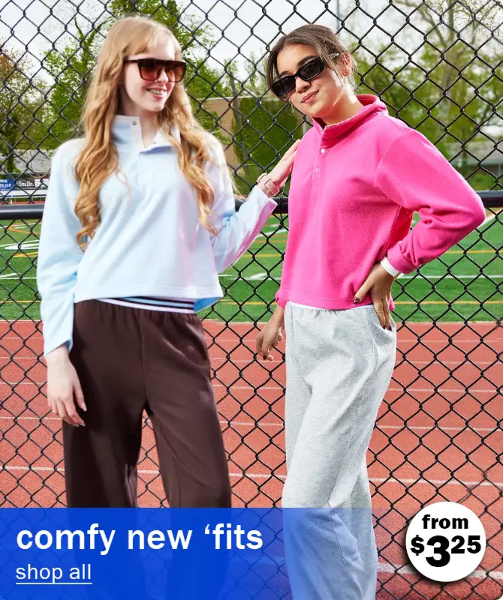 Comfy New 'Fits. Shop All. From $3.25