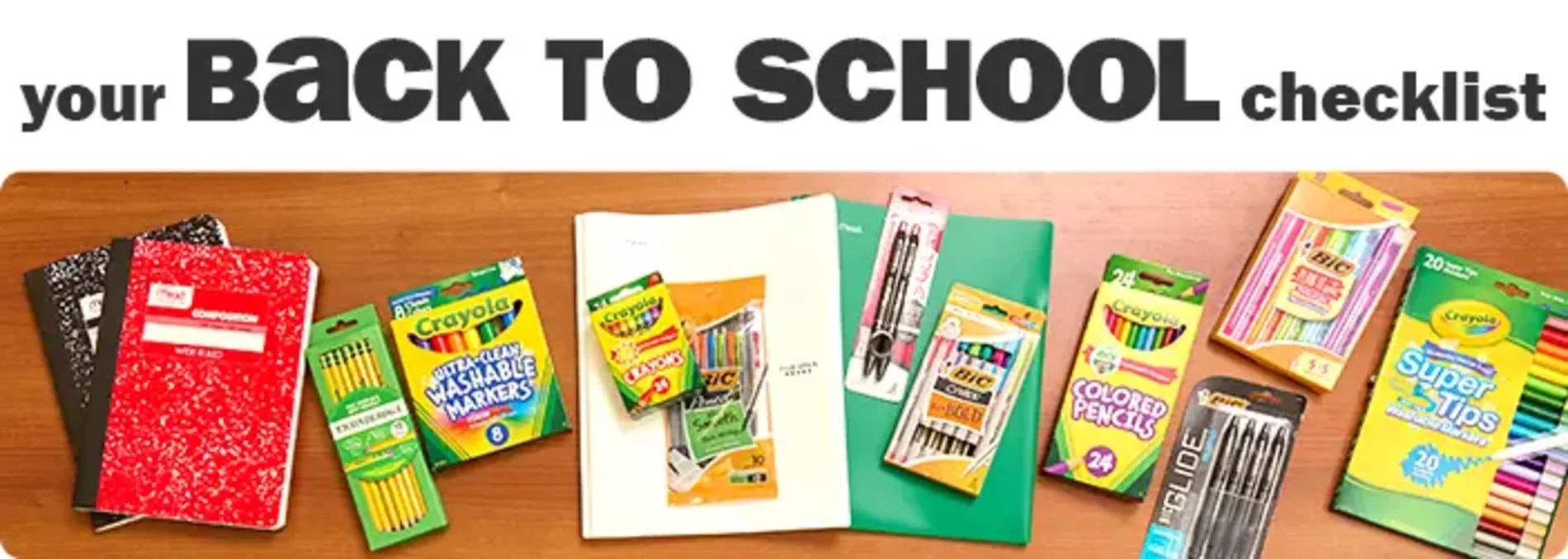 Your back to school checklist