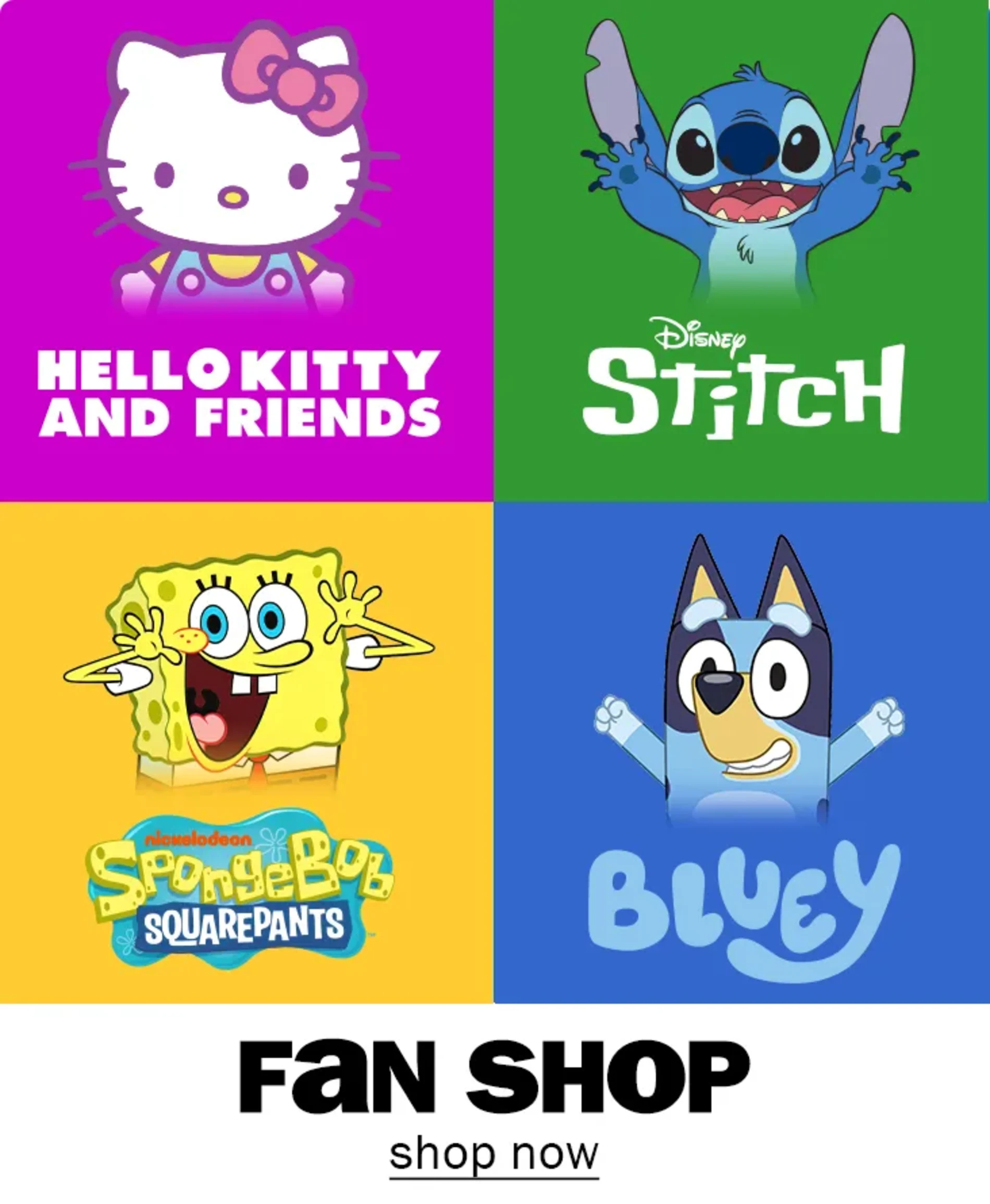 Fan Shop. Shop now.
