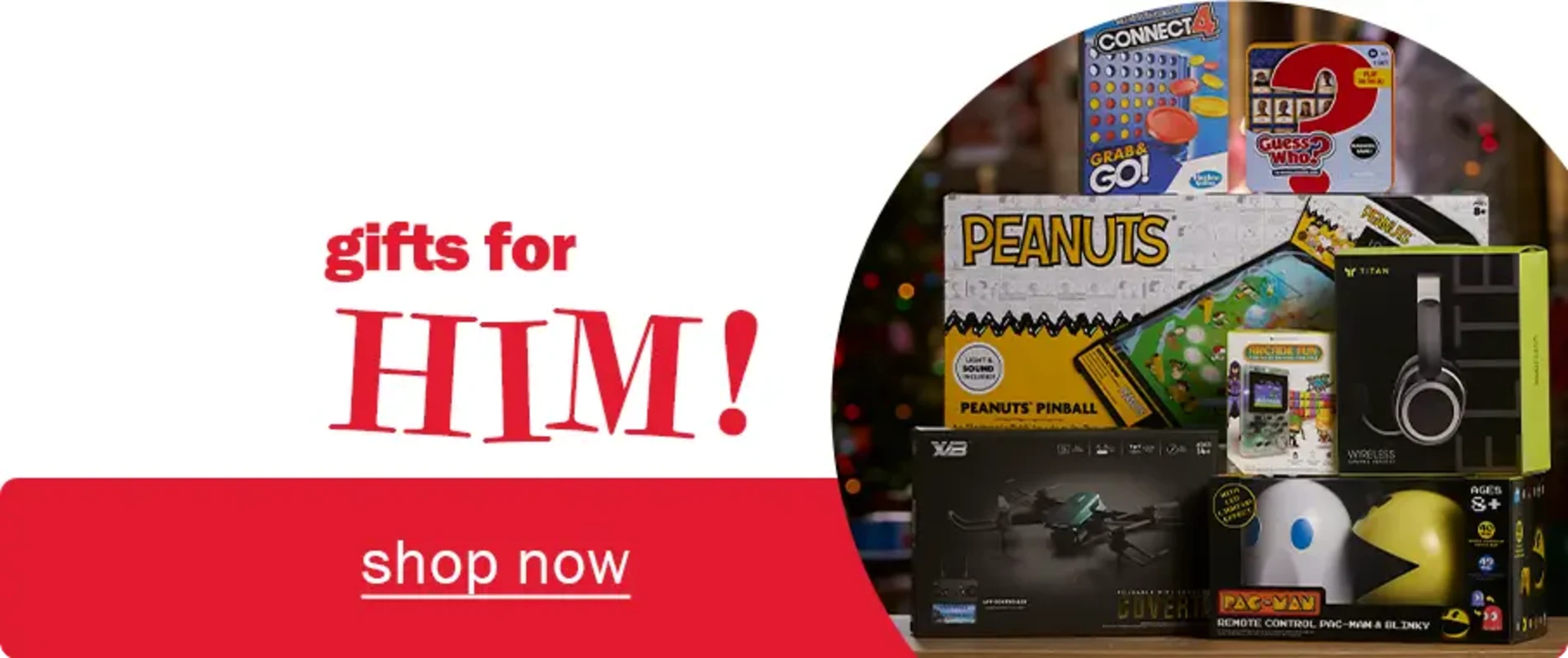 Gifts for Him! Shop now