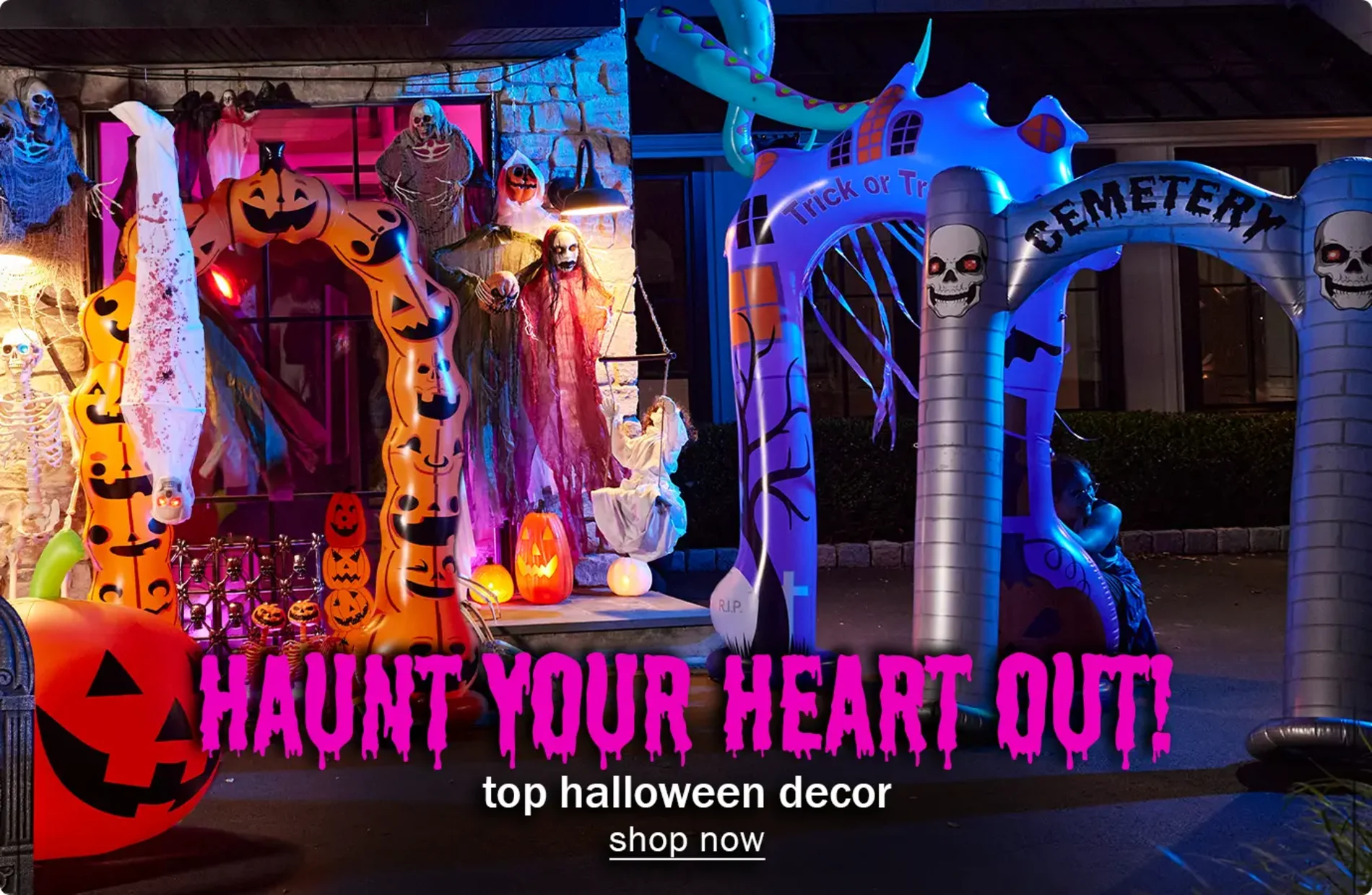 Haunt Your Heart Out! Top Halloween Decor. Shop Now.