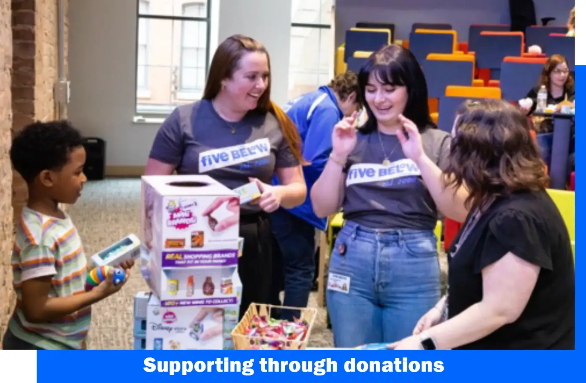 Supporting Through Donations