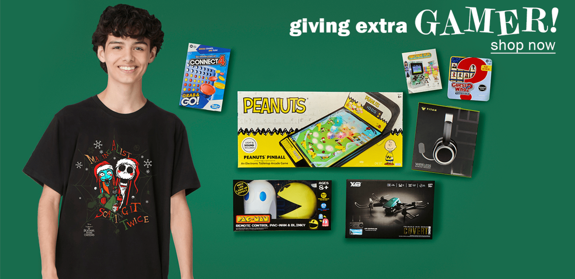 Giving extra gamer!