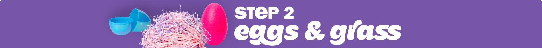 Step 2 Eggs & Grass