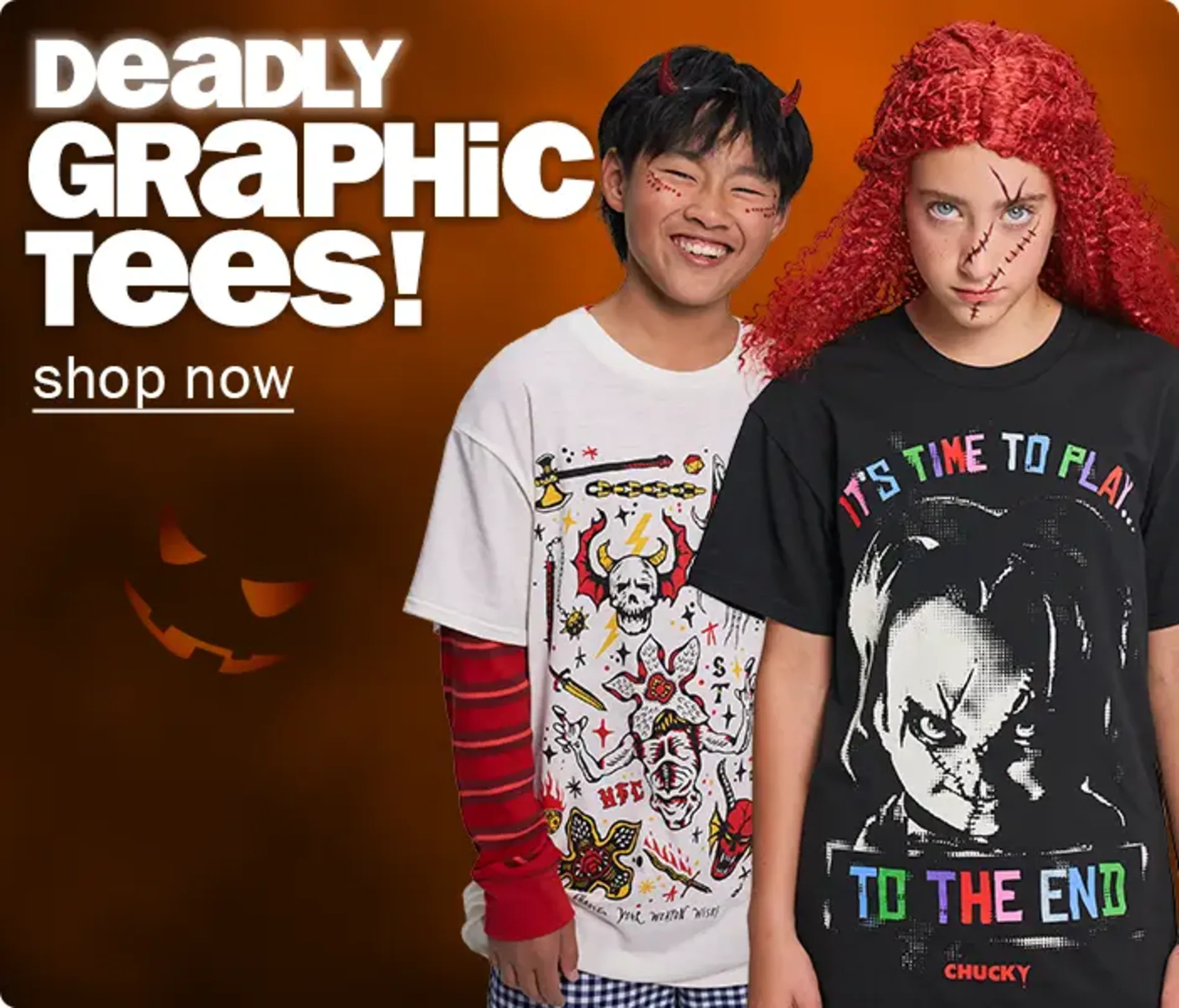 Deadly graphic tees. Shop now.