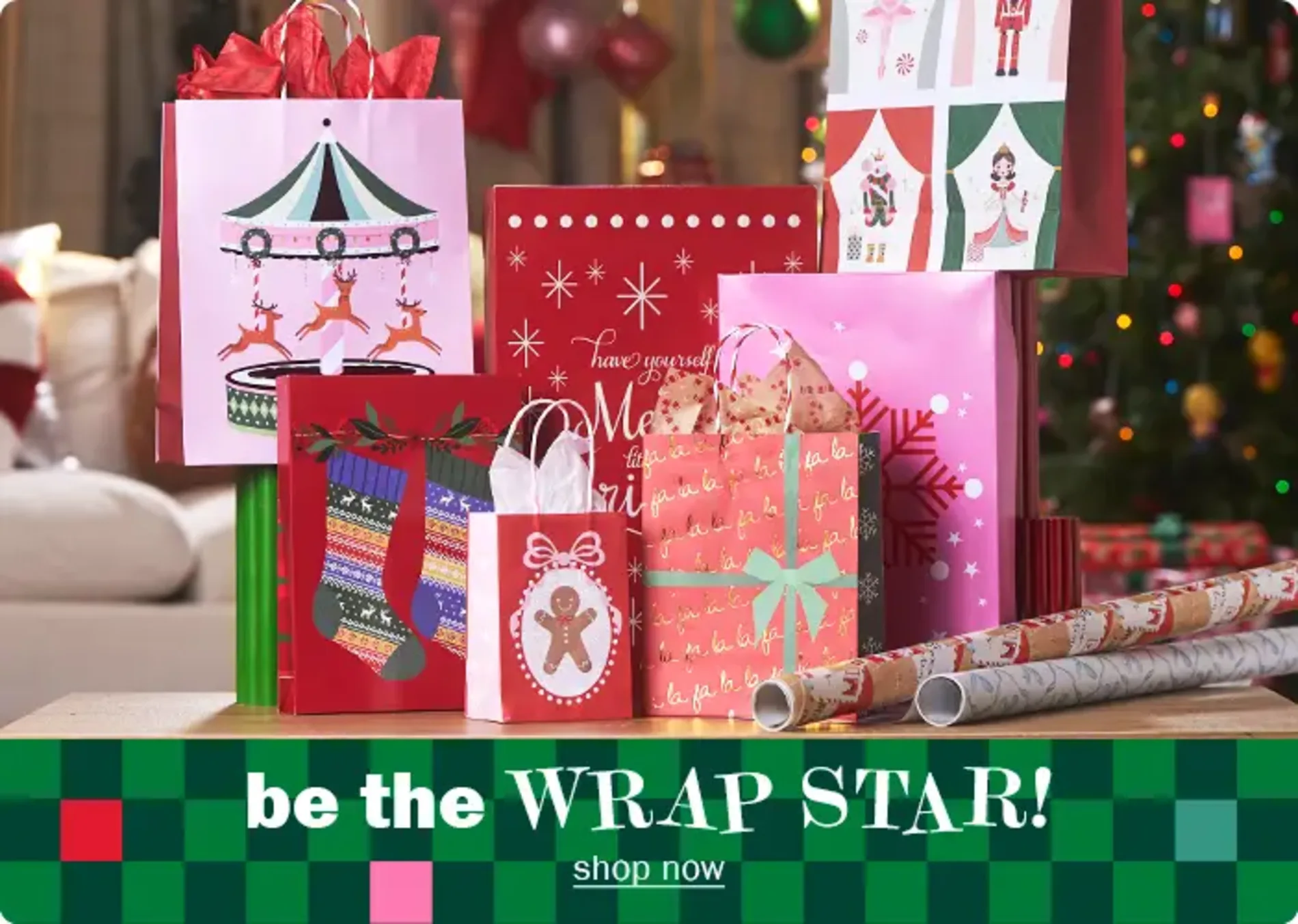 Be the WRAP STAR! Shop now