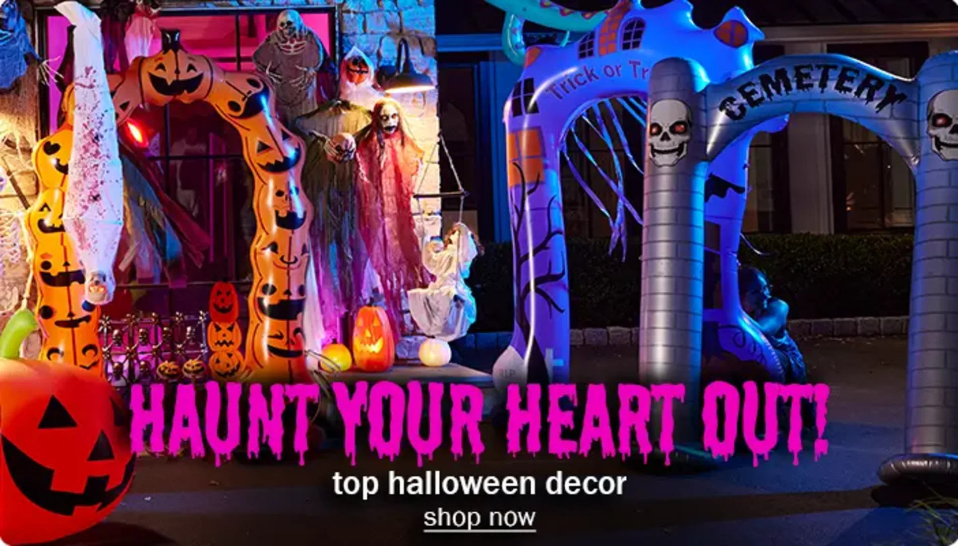 Haunt Your Heart Out! Top Halloween Decor. Shop Now.