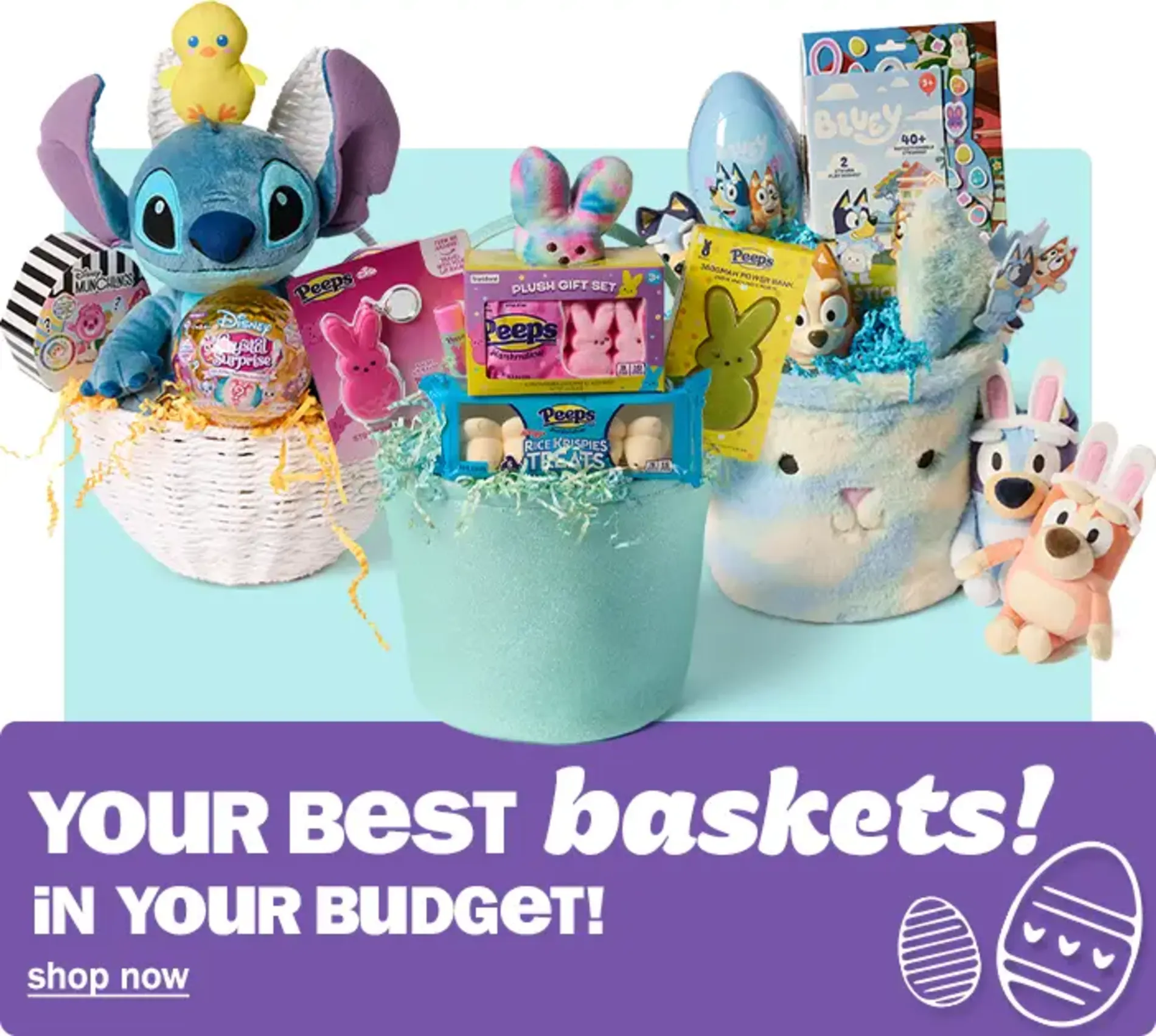 Your Best Baskets! In Your Budget! Shop Now.