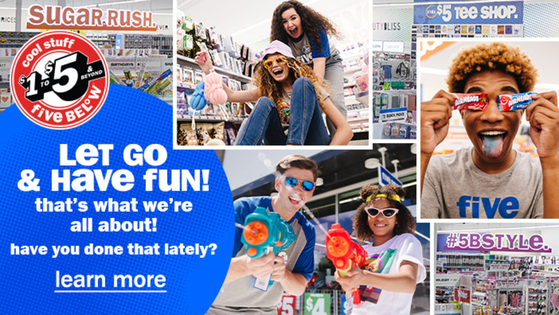 Let Go & Have Fun! that's what we're all about! have you done that lately? learn more