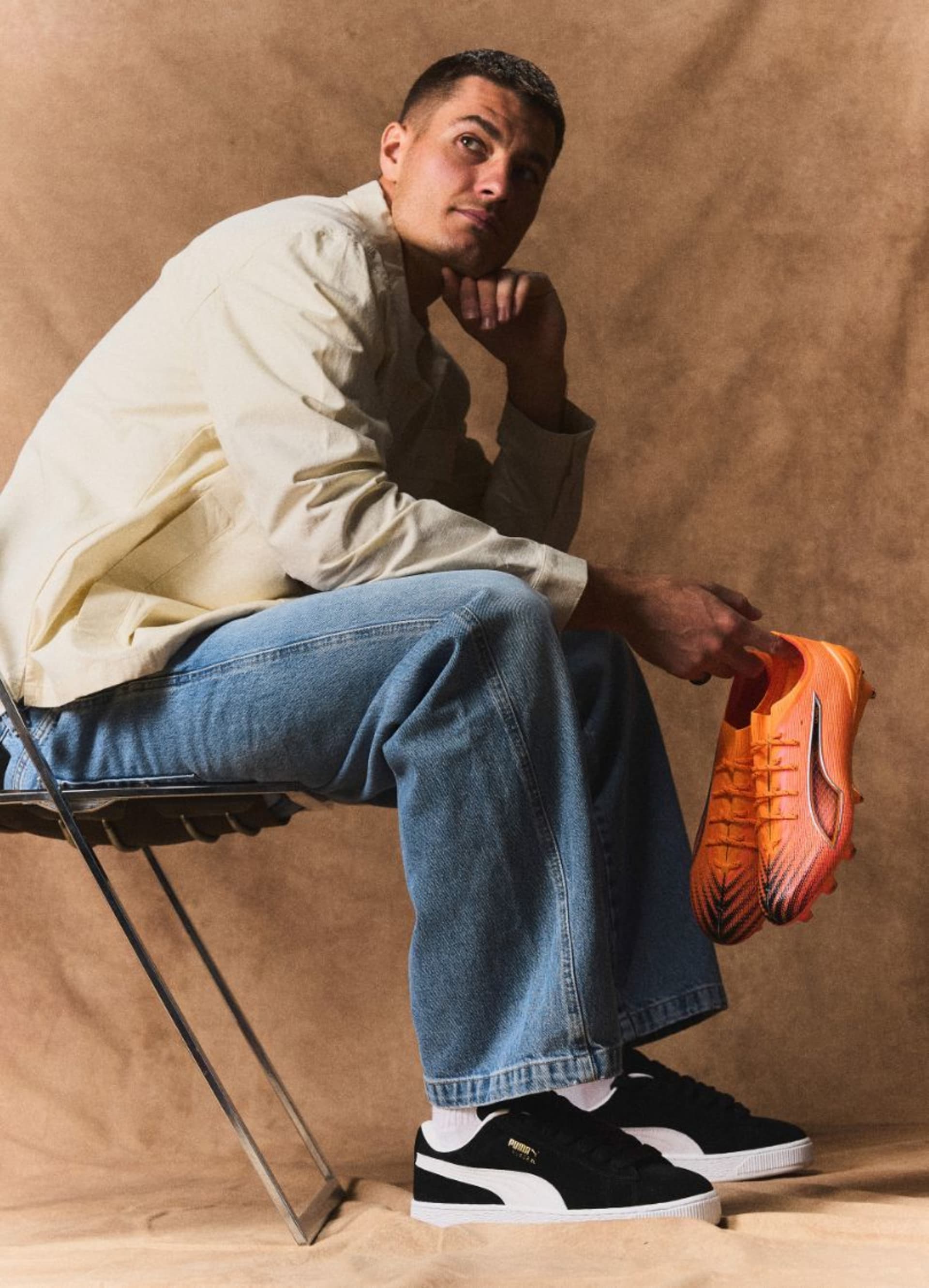 Fußballschuh aus dem Puma Hot Pursuit Pack.