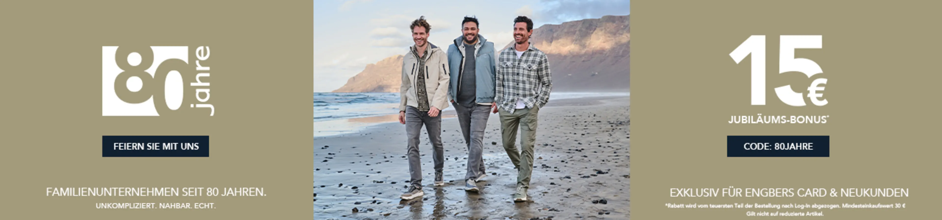 15€ Jubilaeums-Bonus