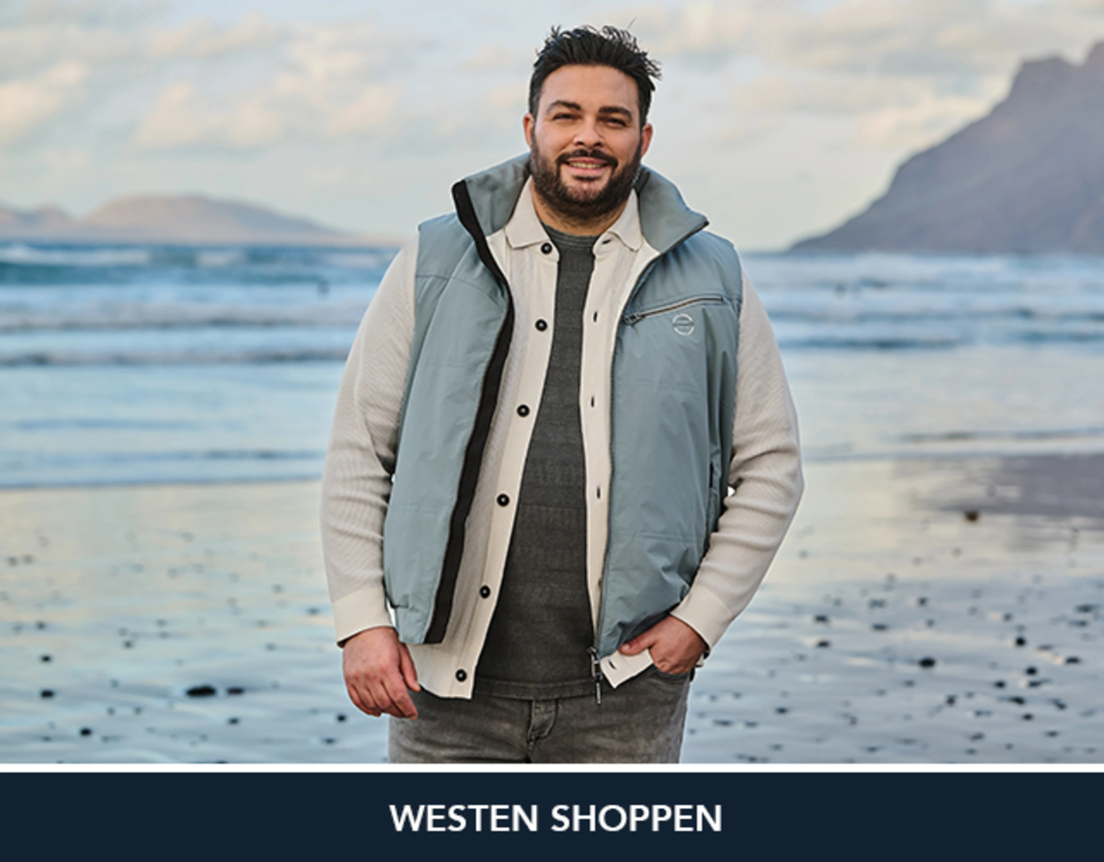 Westen für Herren bis Größe 6XL